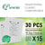 Bamboo Vinegar with Aloe and Senna Leaf Adhesive Foot Pads (30 pcs) - Crescena Beauty