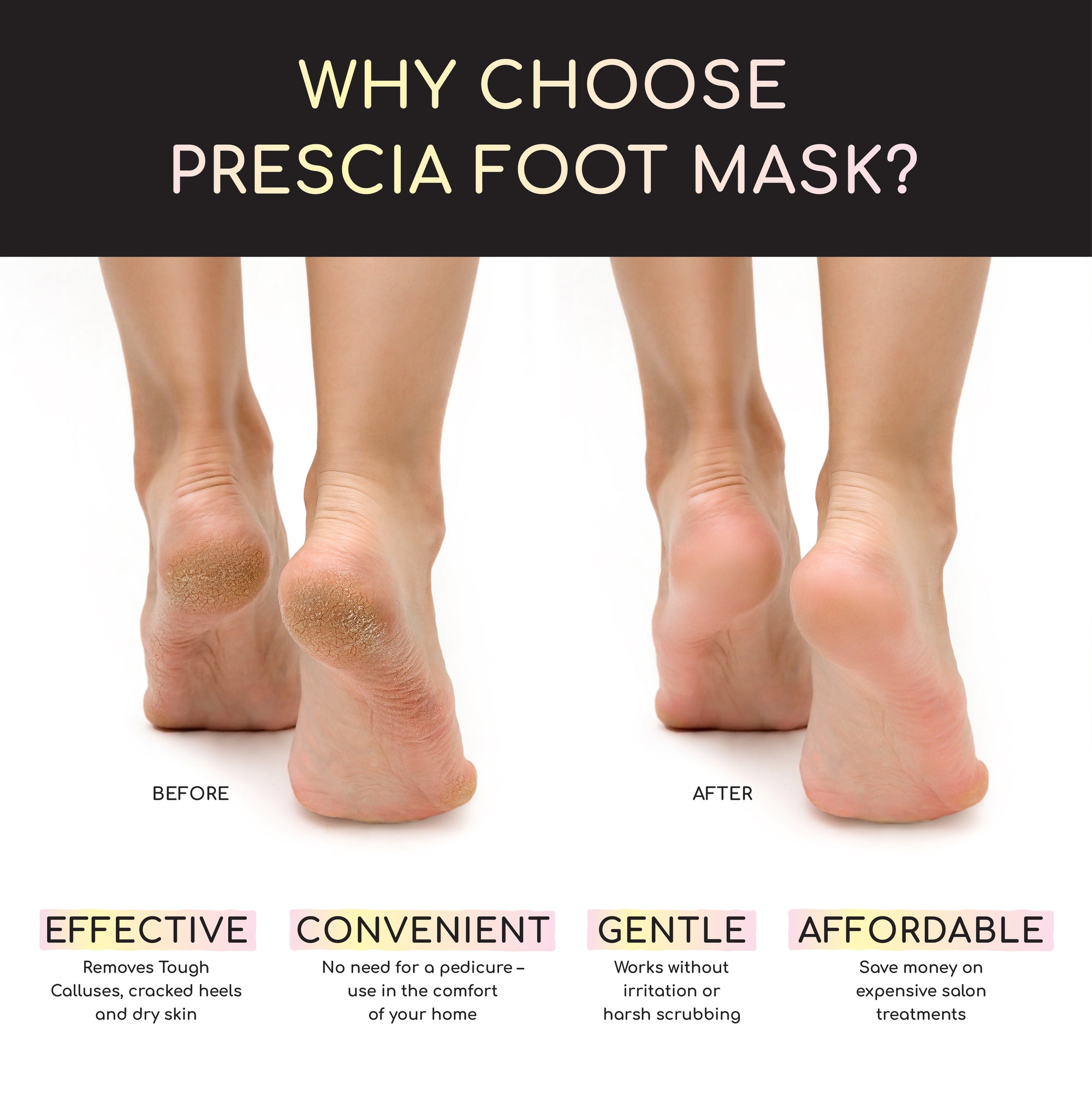 Prescia-Crescena Foot Peel Mask