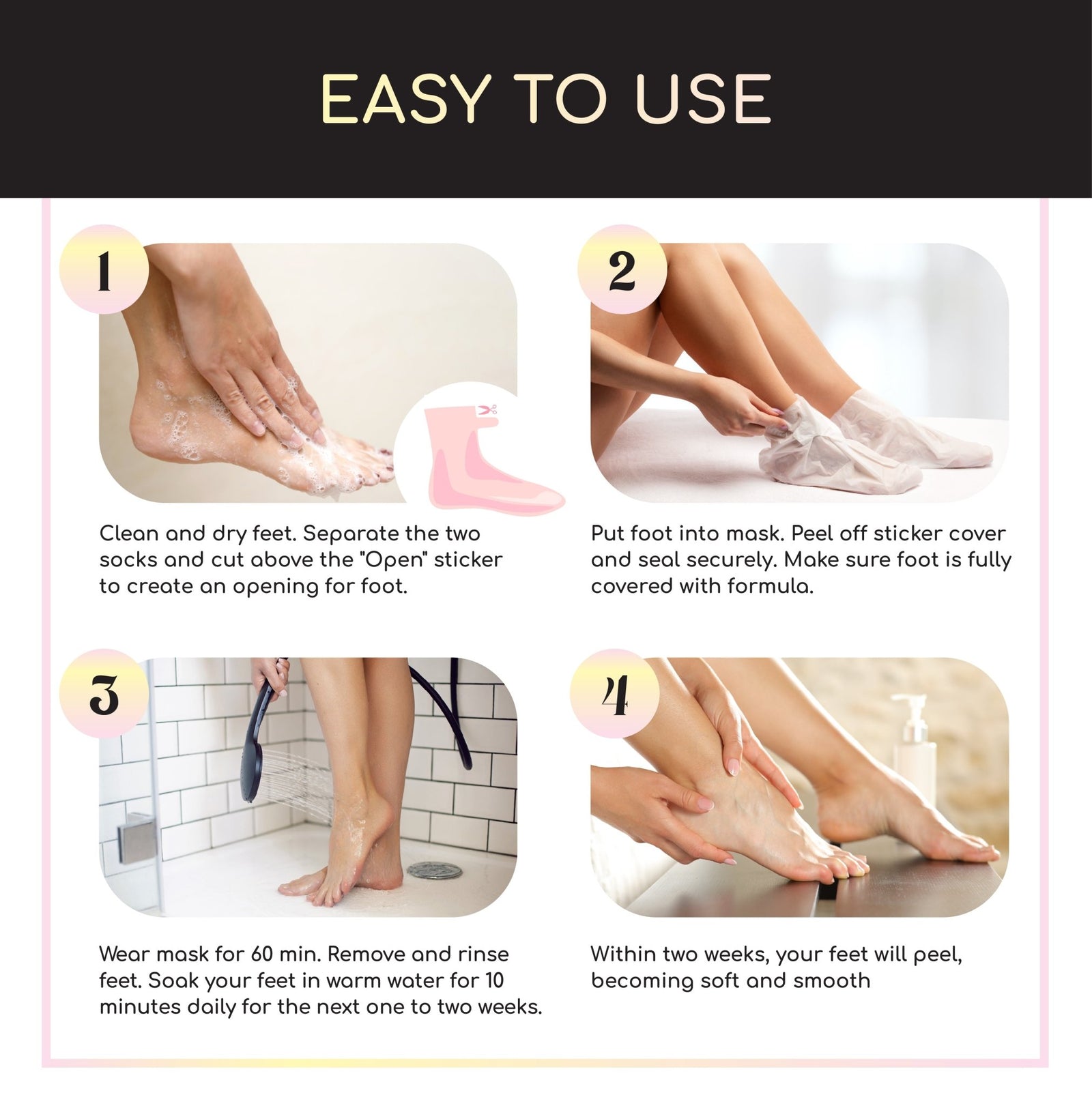 Prescia - Crescena Foot Peel Mask - Prescia